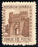 Spain 1932 Characters And Monuments 10 PTA Castaño Edifil 675. Subida por Mike-Bell
